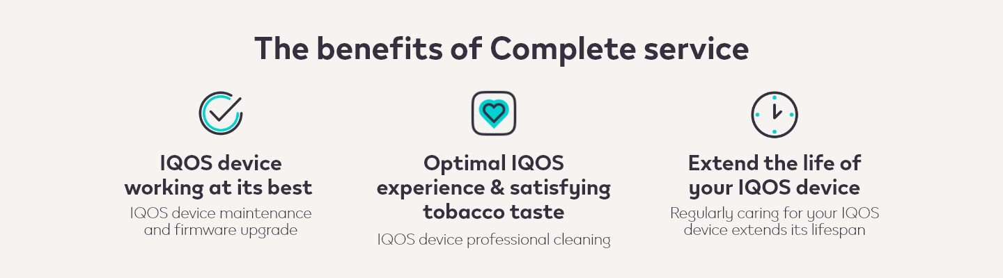 Complete Service | Banner | IQOS Malaysia